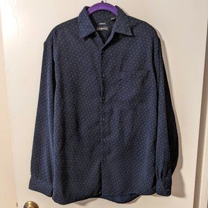 Long Sleeve Button Down Sueded Shirt SZ SM 34/36